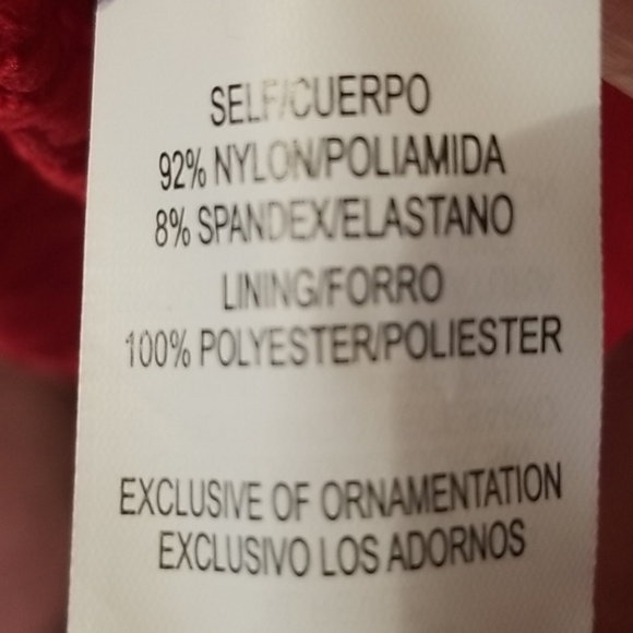 My Michelle red lace overlay dress - Picture 9 of 9